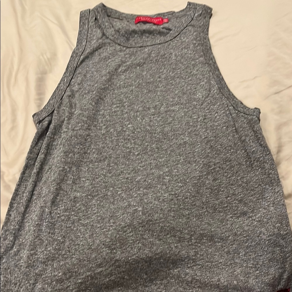 n:PHILANTHROPY Heather Gray Sleeveless Tank Top